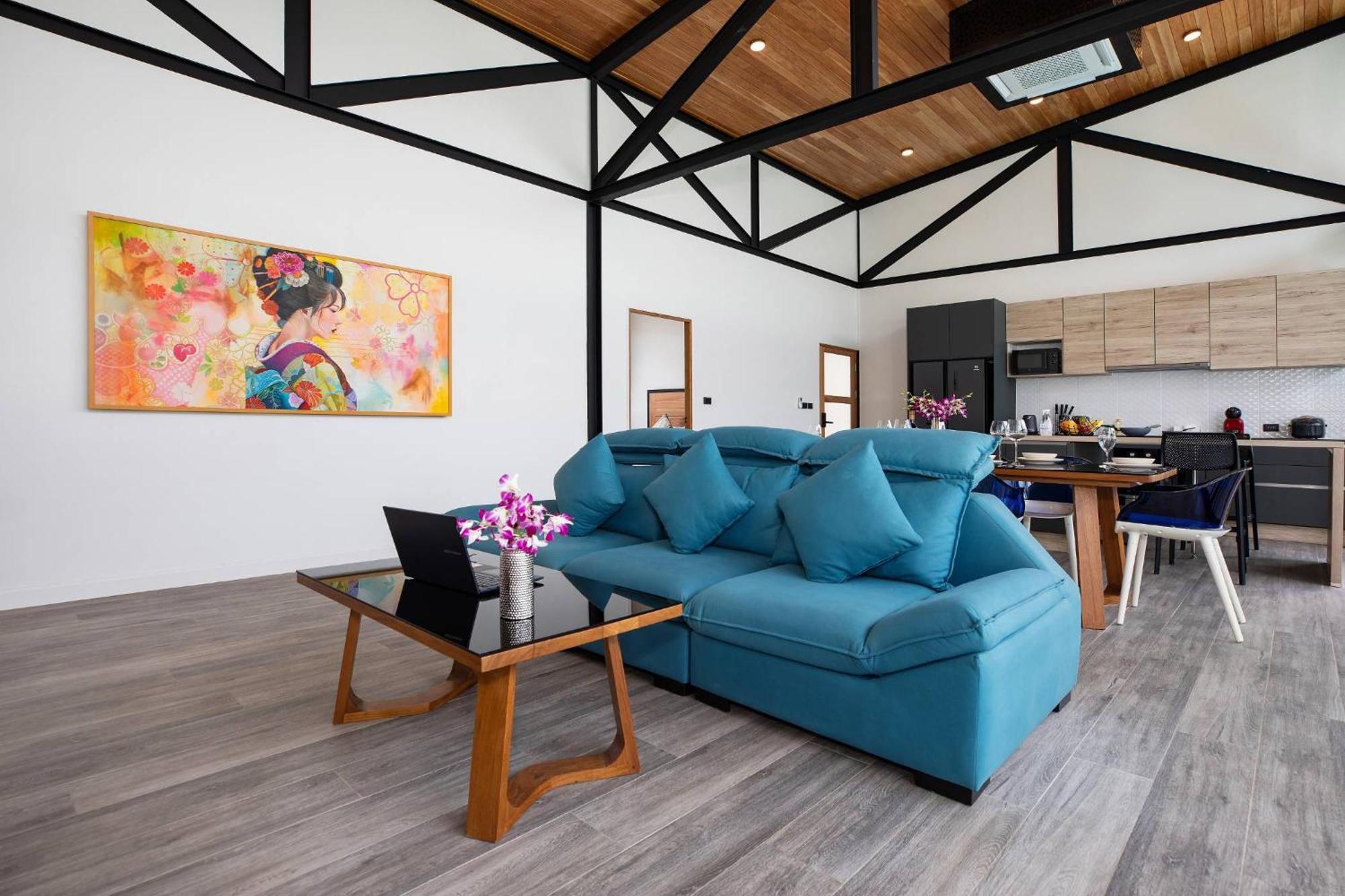 New, Modern & Stylish 17m Eco Pool Sunset Garden 11 In Rawai Villa Ban Saiyuan