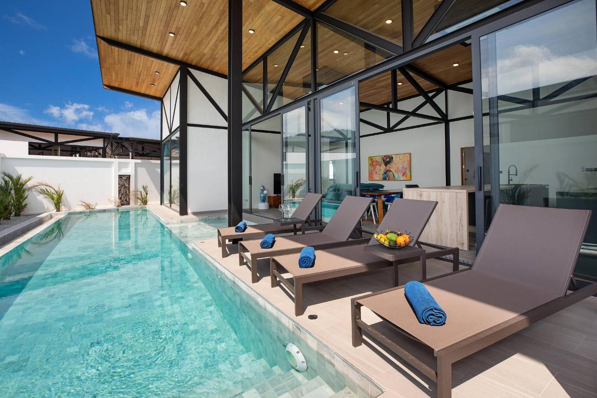 New, Modern & Stylish 17m Eco Pool Sunset Garden 11 In Rawai *