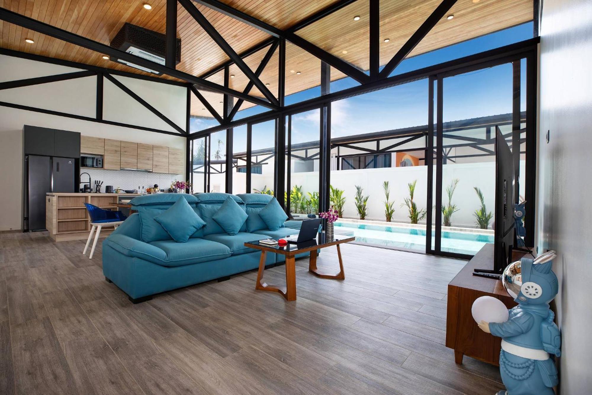New, Modern & Stylish 17m Eco Pool Sunset Garden 11 In Rawai Villa