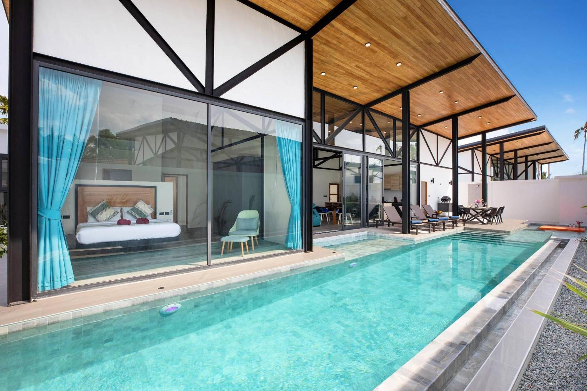 Villa New, Modern & Stylish 17m Eco Pool Sunset Garden 11 In Rawai Ban Saiyuan