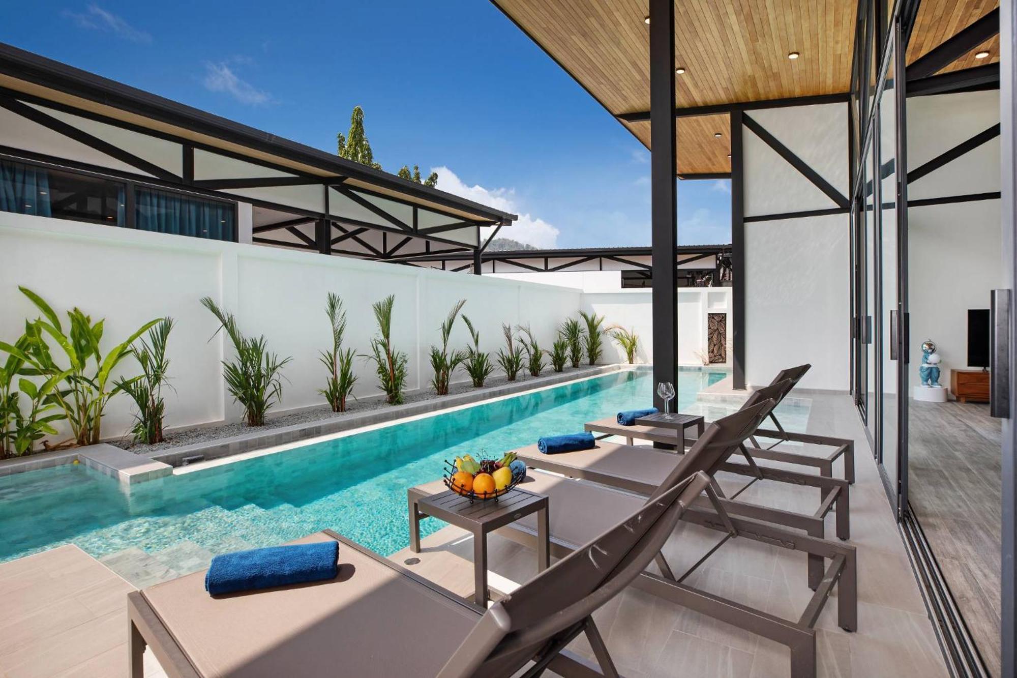 New, Modern & Stylish 17m Eco Pool Sunset Garden 11 In Rawai Ban Saiyuan