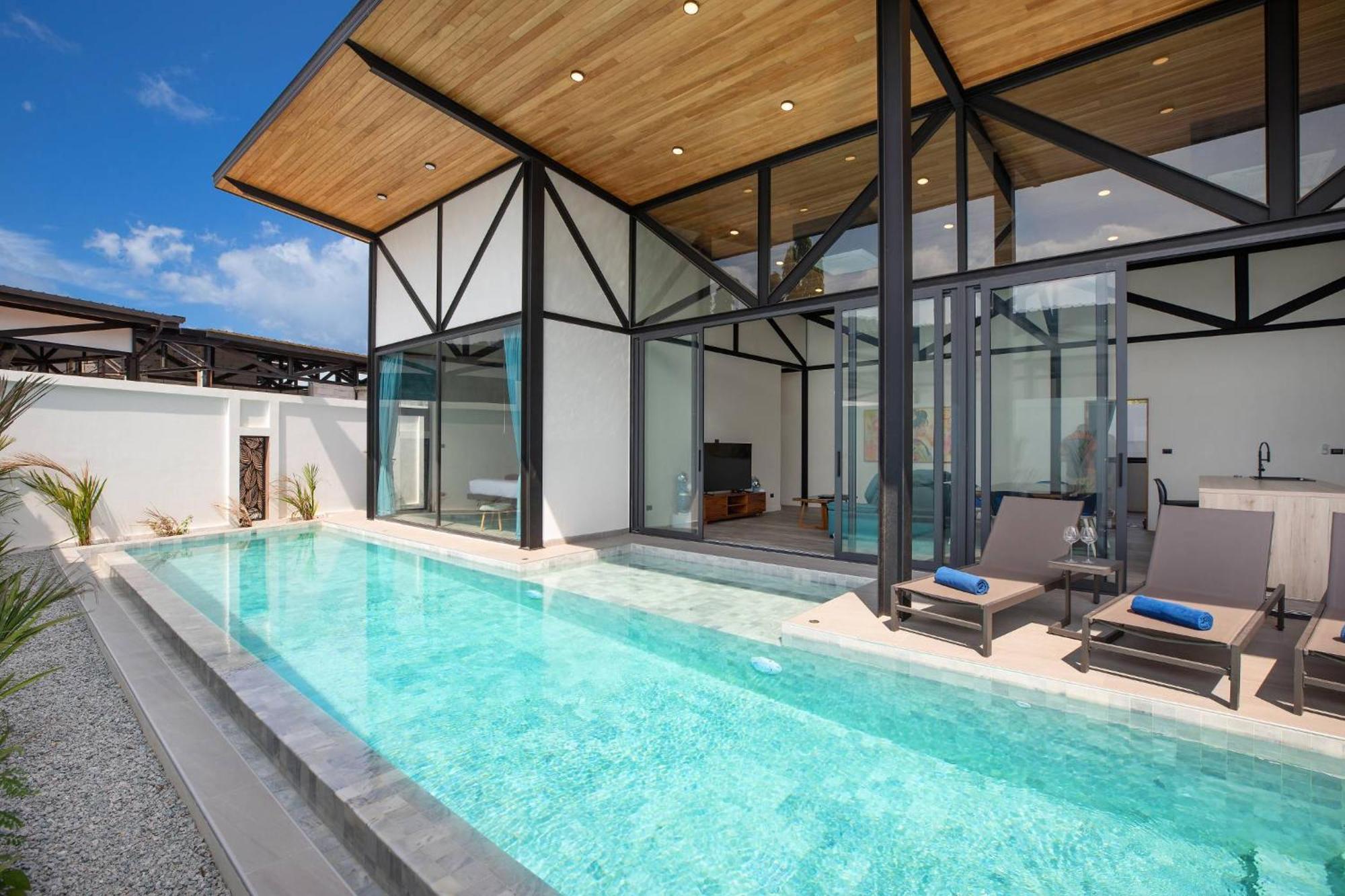 New, Modern & Stylish 17m Eco Pool Sunset Garden 11 In Rawai Villa