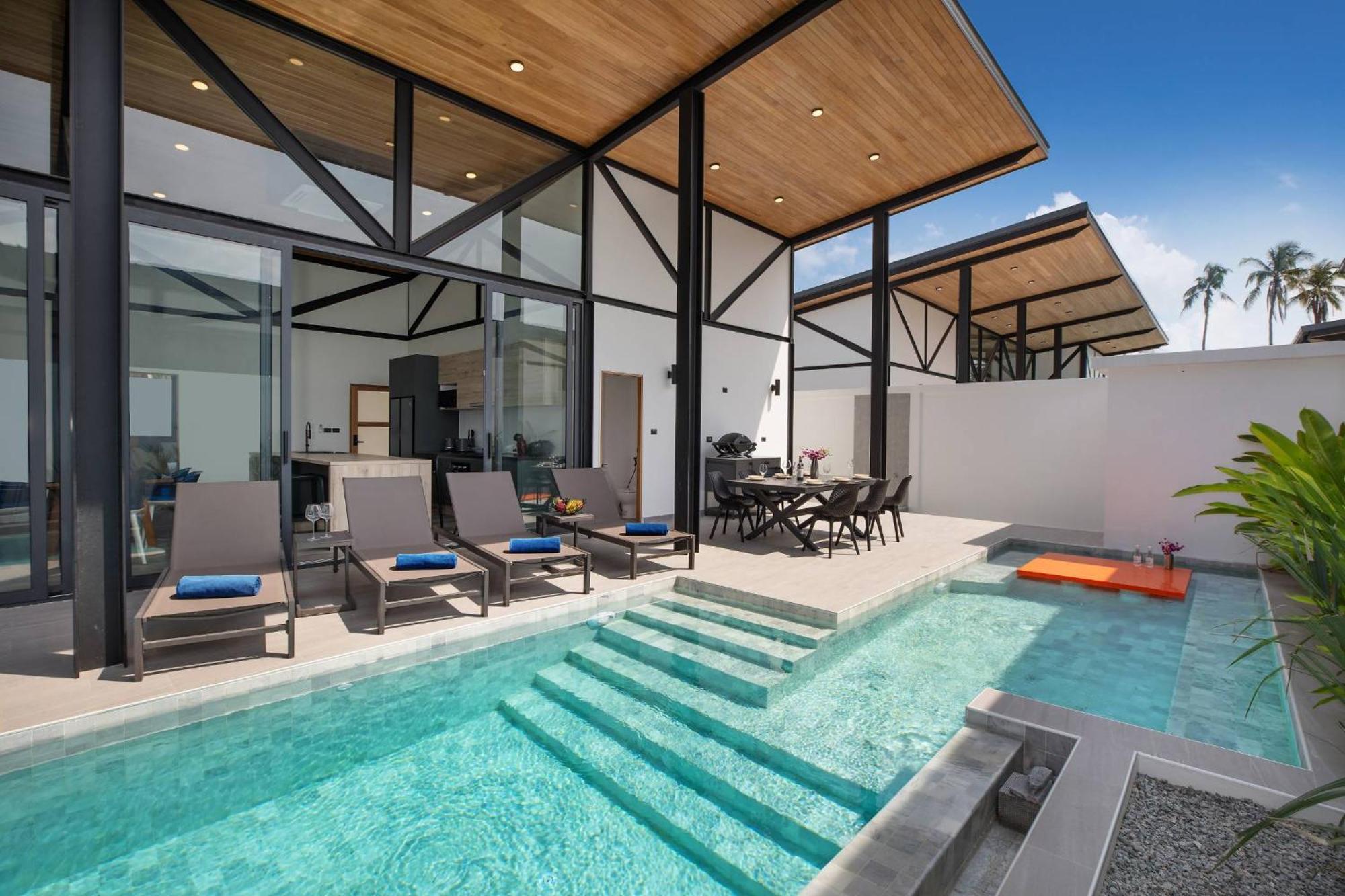 New, Modern & Stylish 17m Eco Pool Sunset Garden 11 In Rawai Villa