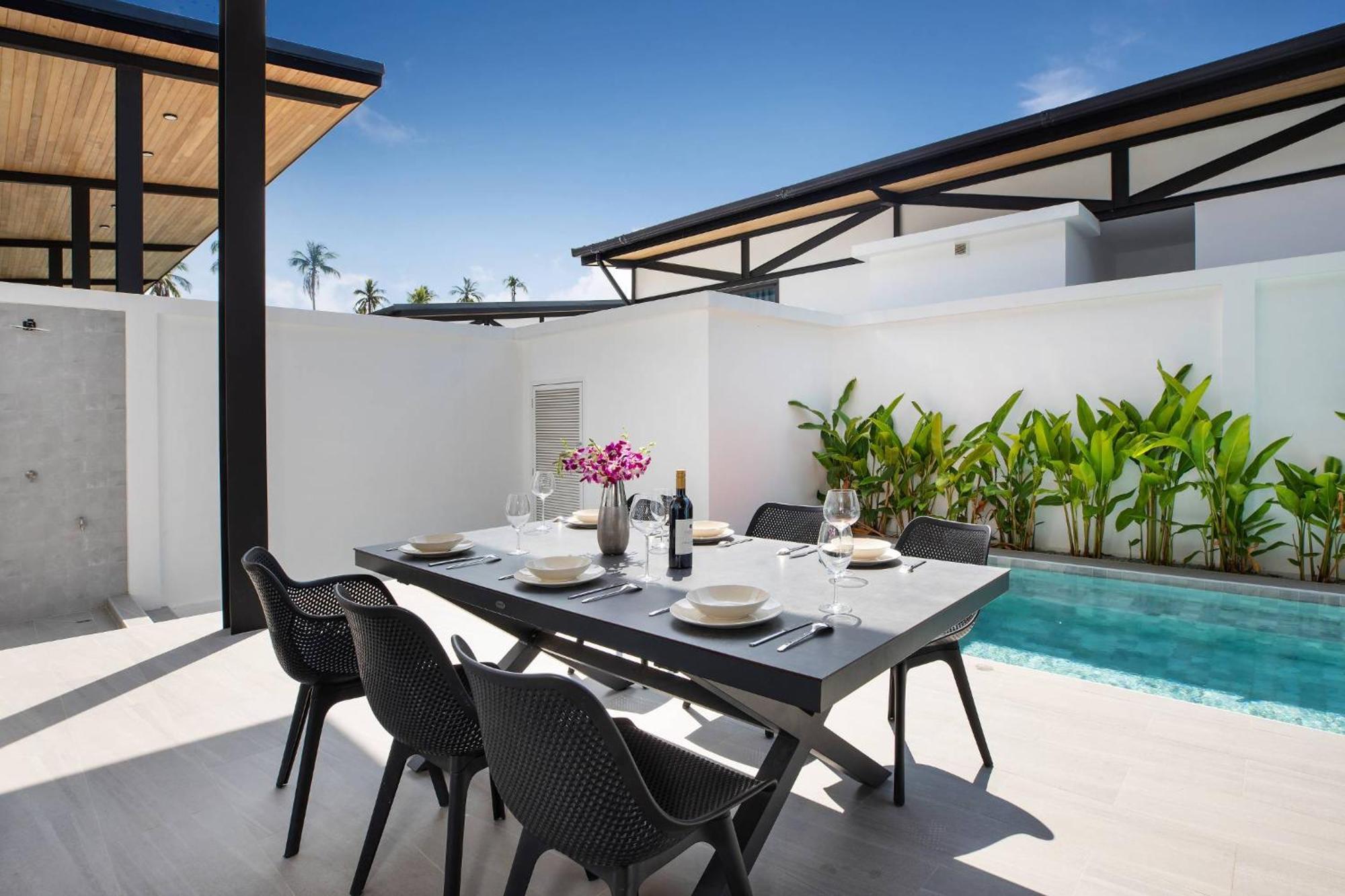 New, Modern & Stylish 17m Eco Pool Sunset Garden 11 In Rawai * Ban Saiyuan