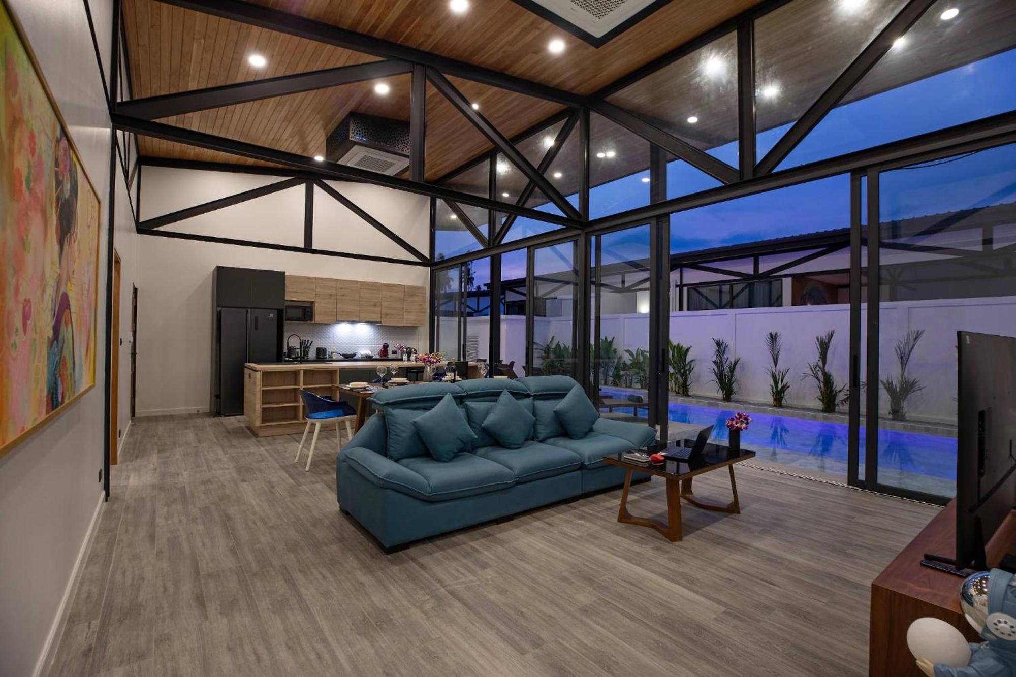 Villa New, Modern & Stylish 17m Eco Pool Sunset Garden 11 In Rawai Ban Saiyuan