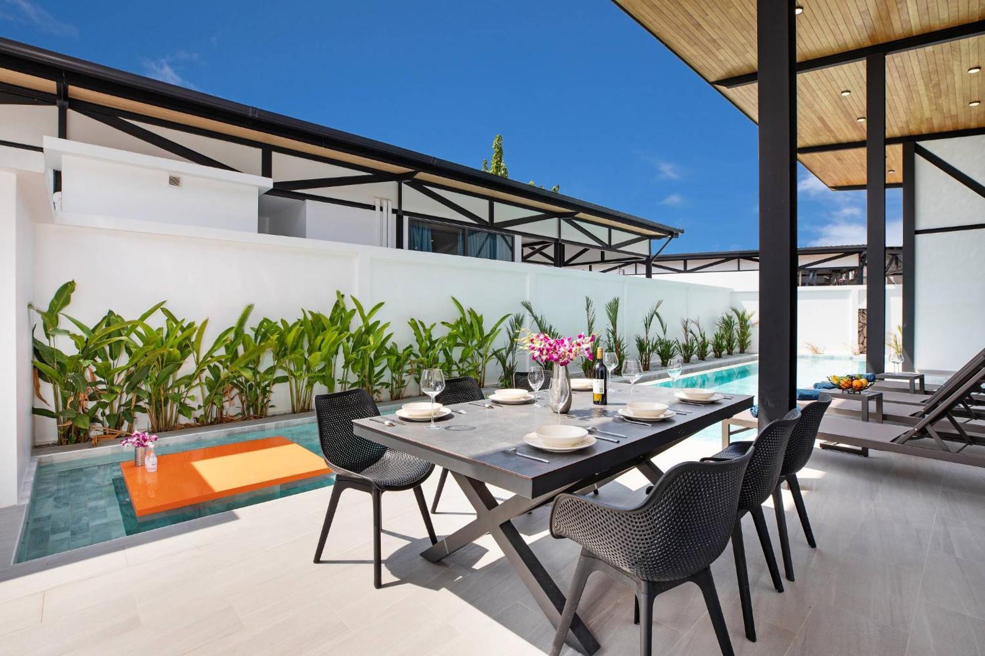 New, Modern & Stylish 17m Eco Pool Sunset Garden 11 In Rawai Ban Saiyuan