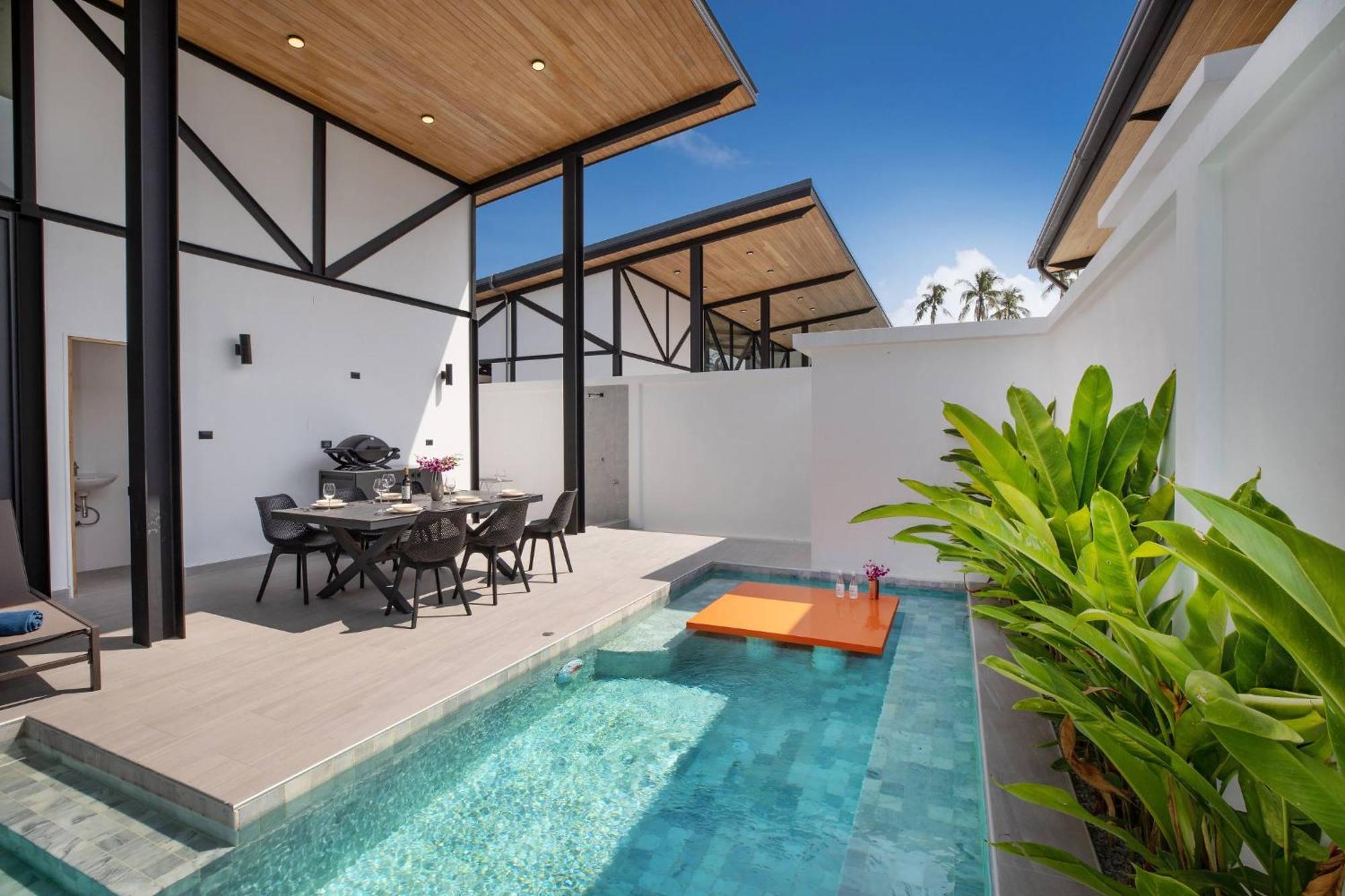 New, Modern & Stylish 17m Eco Pool Sunset Garden 11 In Rawai * Ban Saiyuan