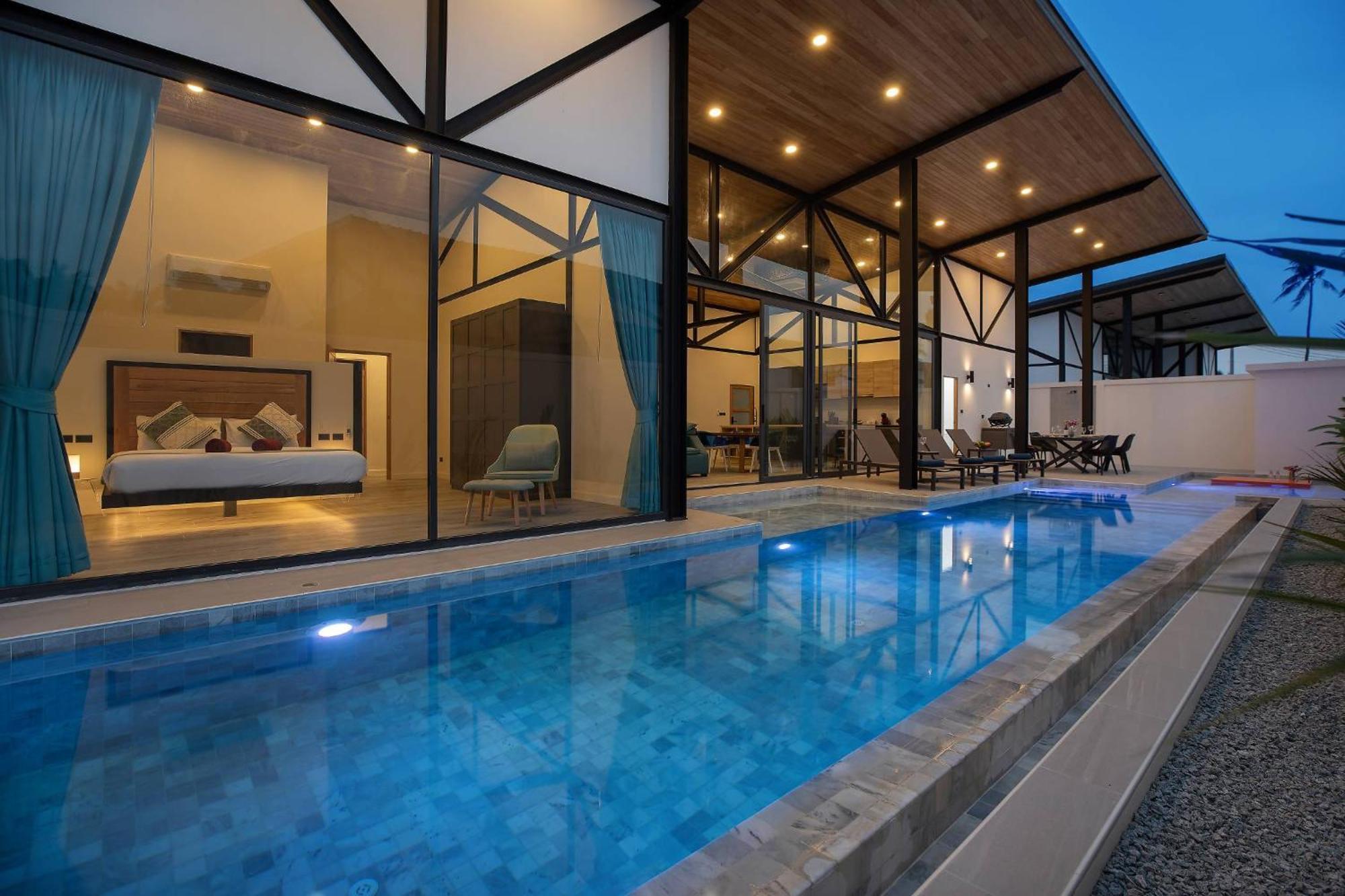 New, Modern & Stylish 17m Eco Pool Sunset Garden 11 In Rawai Villa *