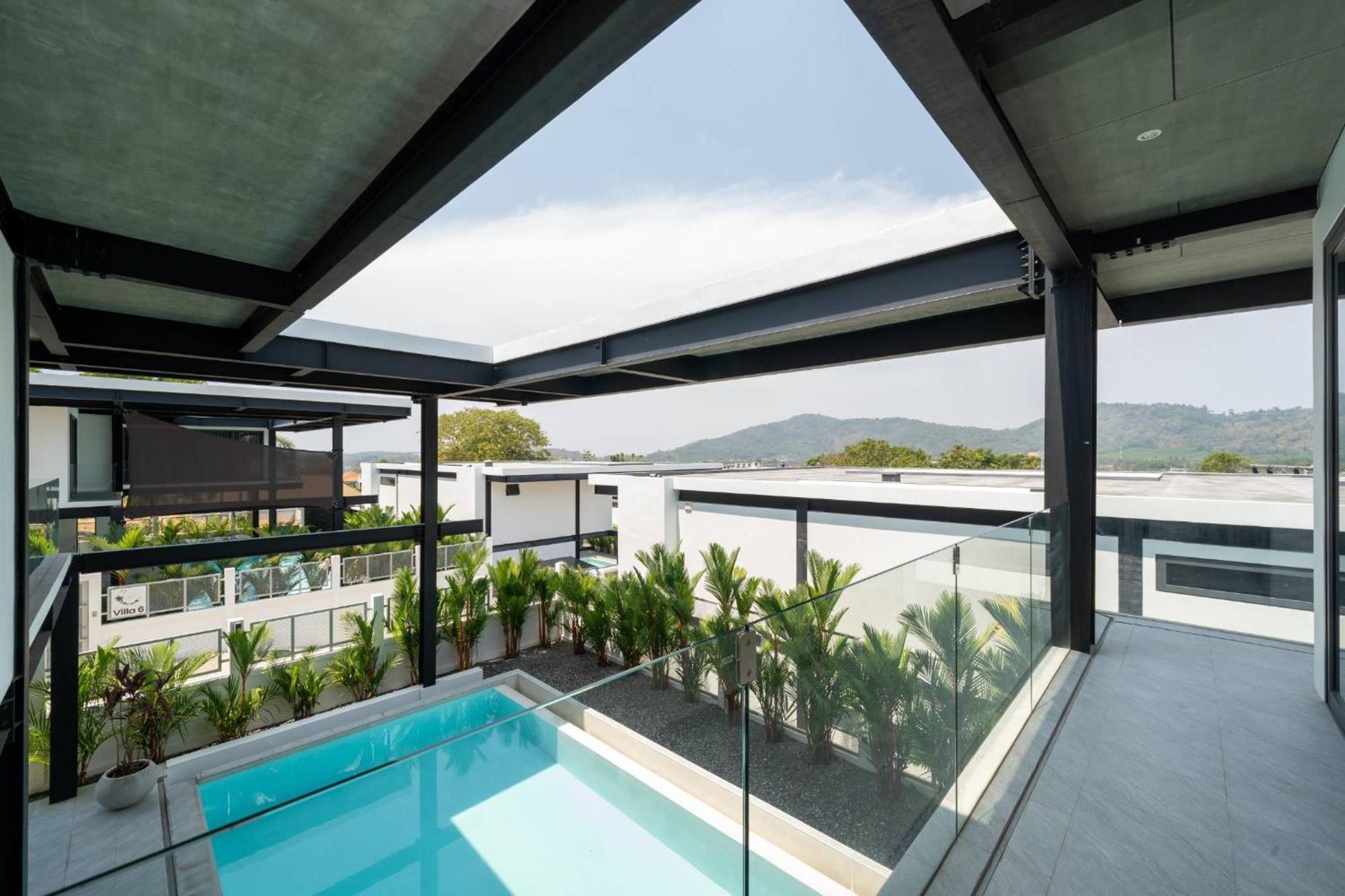 New & Modern, Loft Style 4br Sunset Garden 3, 12m Salt Pool, Just 10min Drive Naiharn
