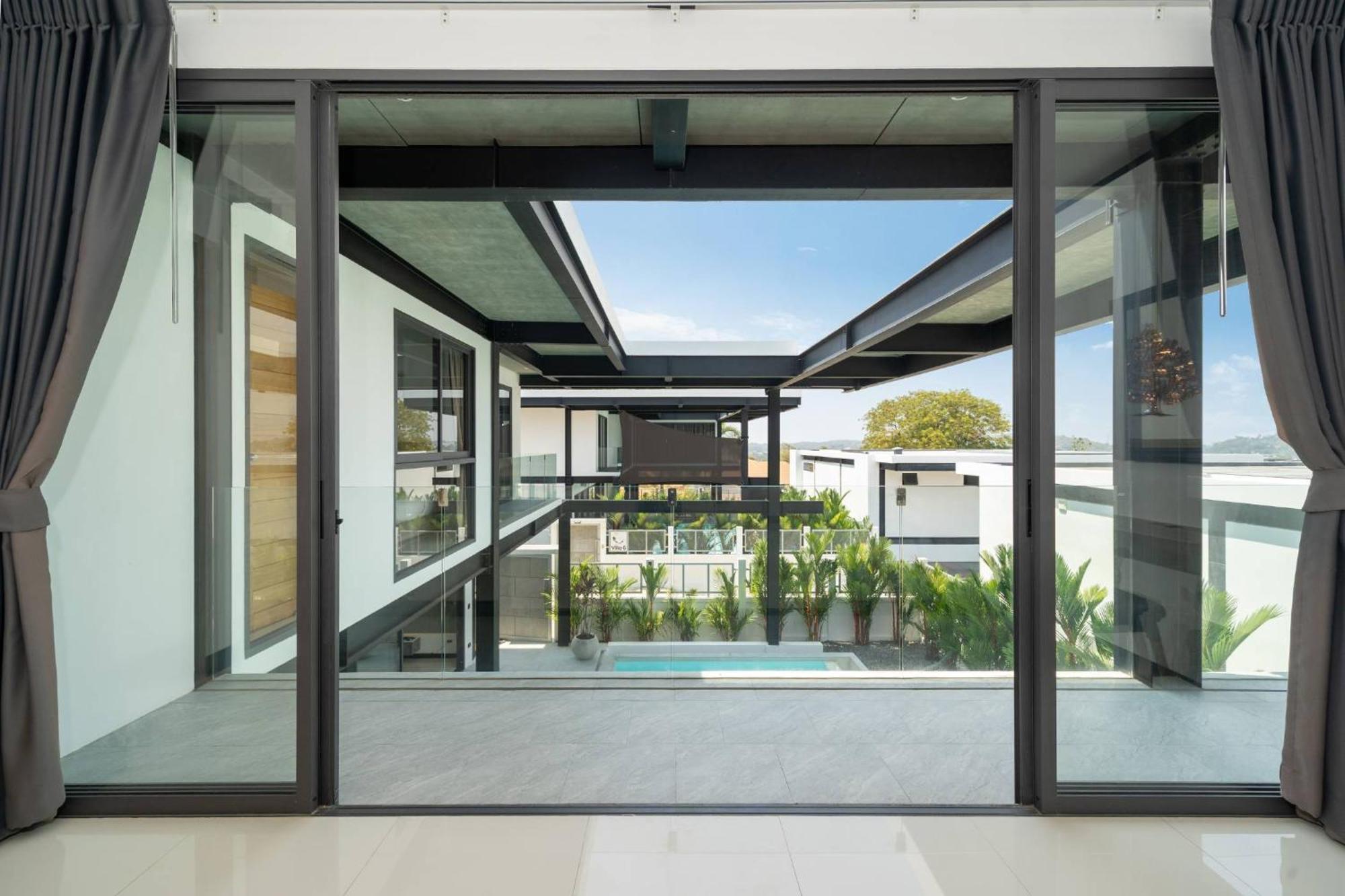 New & Modern, Loft Style 4br Sunset Garden 3, 12m Salt Pool, Just 10min Drive Naiharn Villa