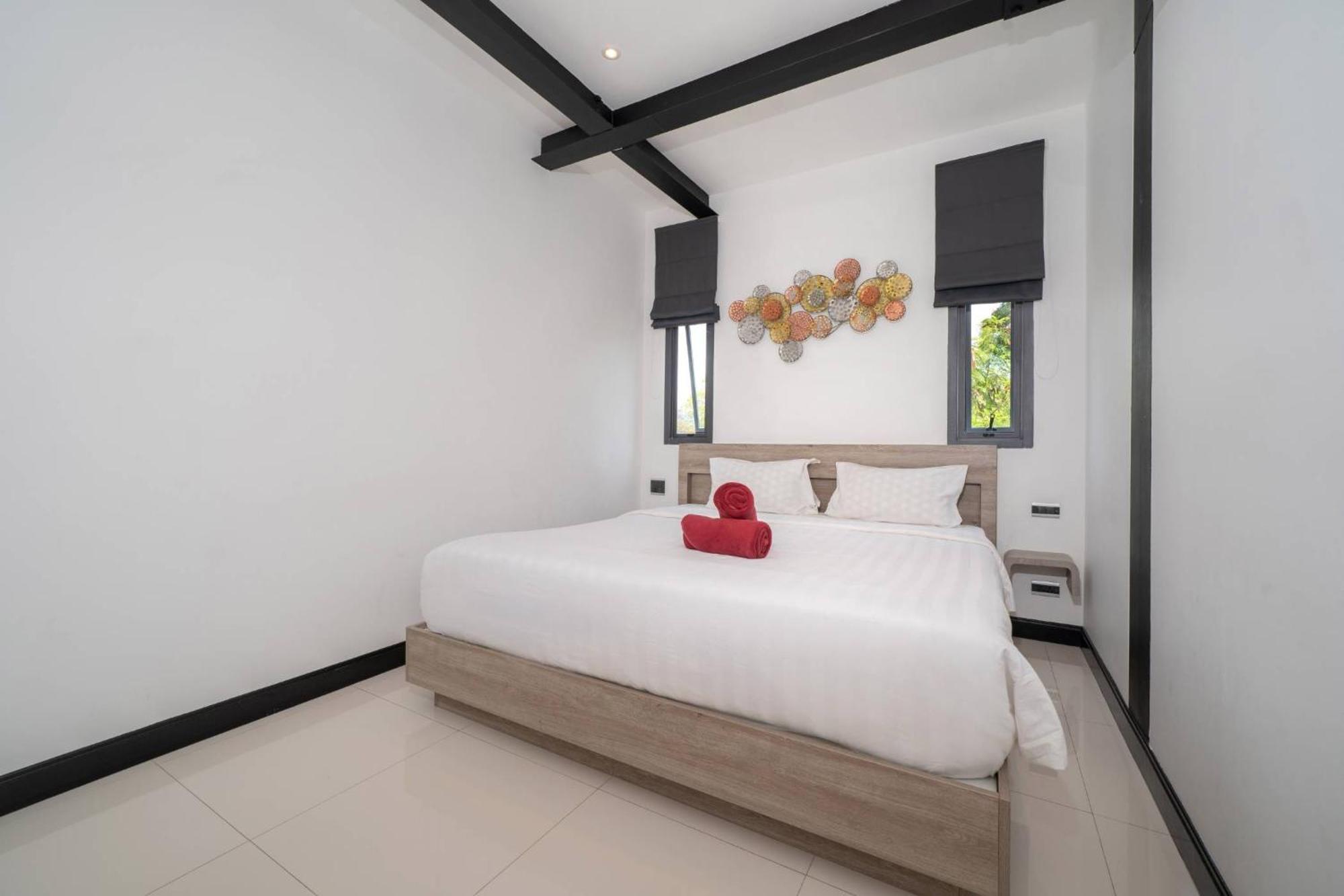 New & Modern, Loft Style 4br Sunset Garden 3, 12m Salt Pool, Just 10min Drive Naiharn