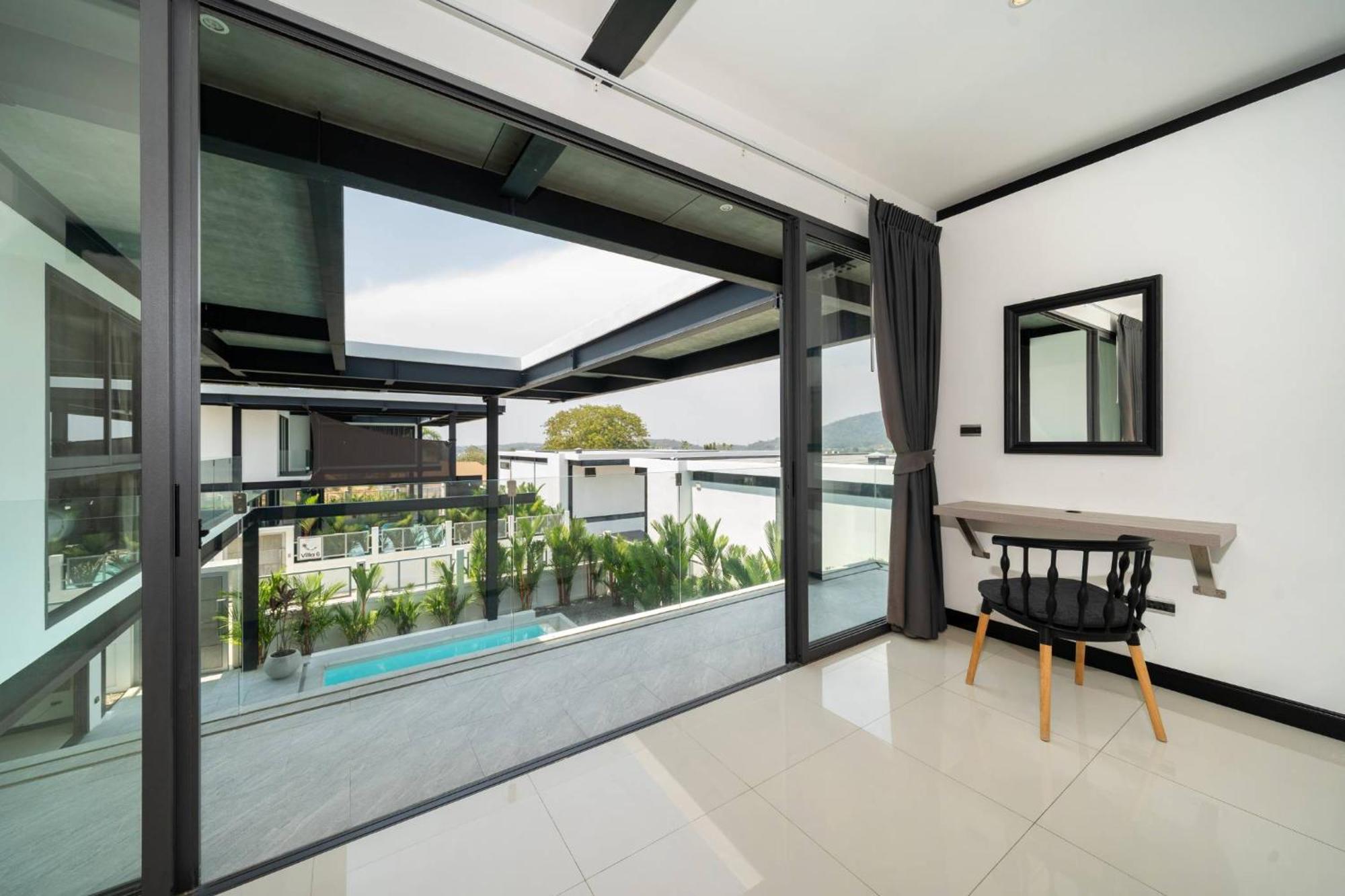 New & Modern, Loft Style 4br Sunset Garden 3, 12m Salt Pool, Just 10min Drive Naiharn