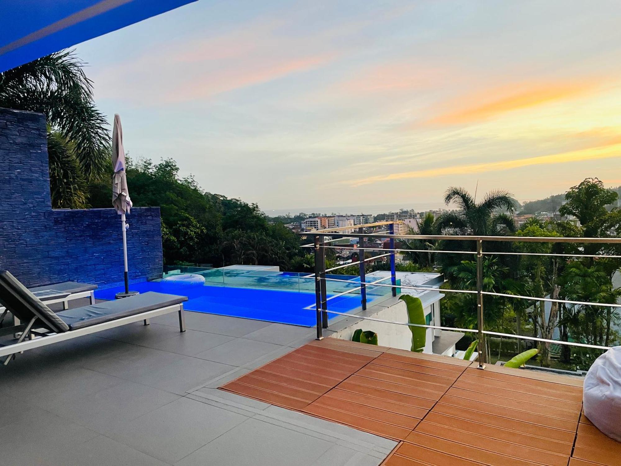 Baan Saint-tropez Seaview Villa Strand Kata