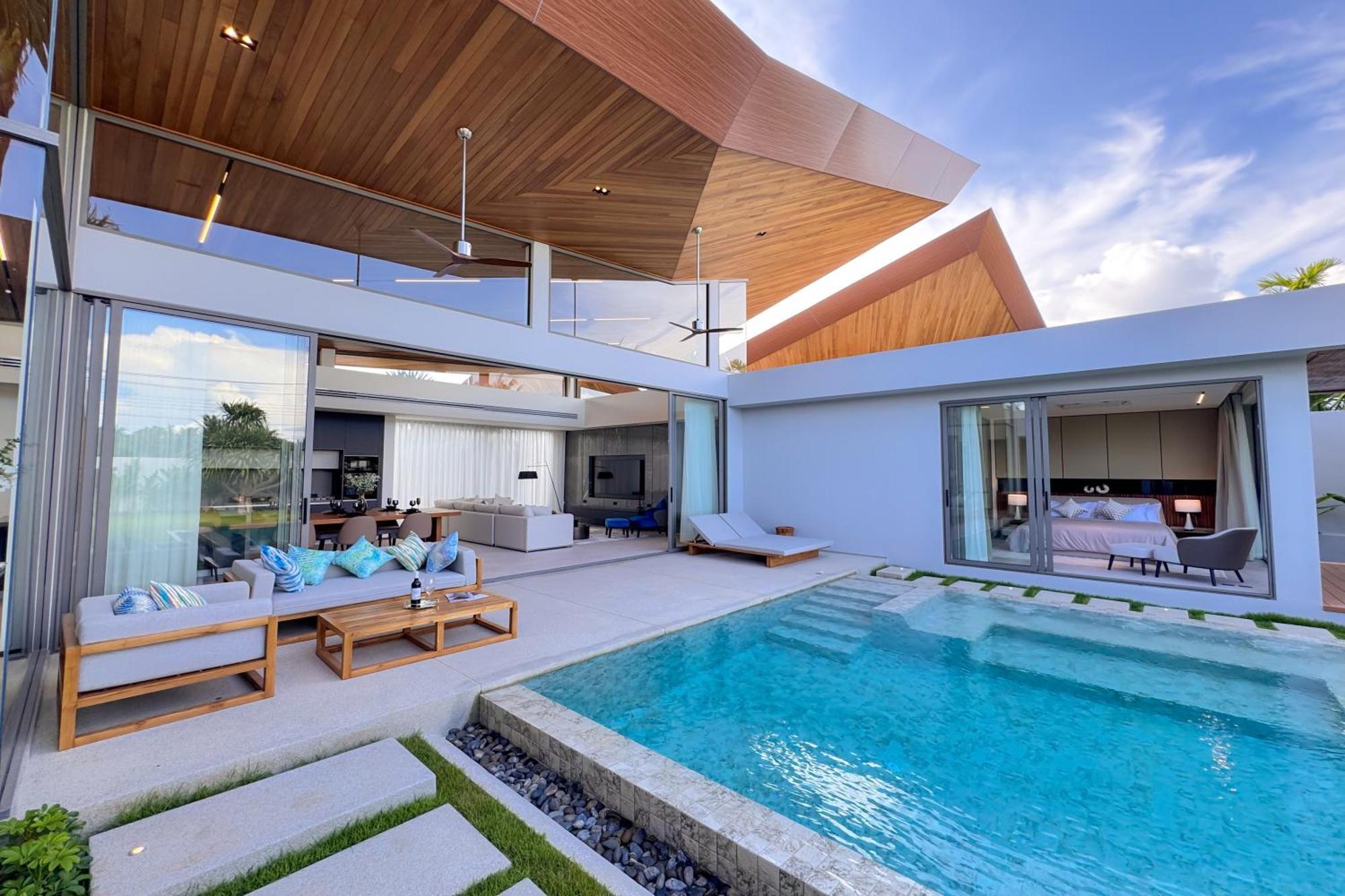 Villa New & Exclusive! Private 4br Zenithy Luxe Pool Near Laguna Ban Pak Lak