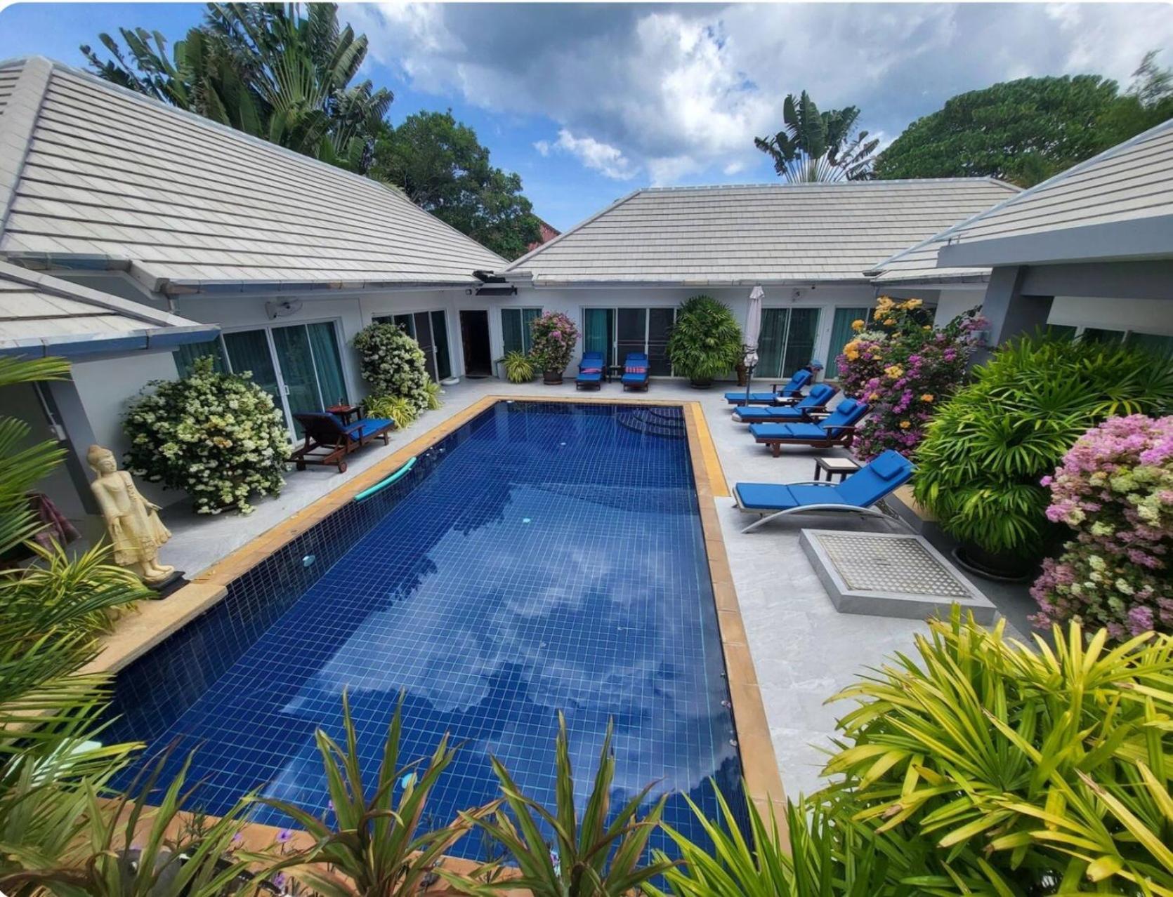 Luxueuse 320m2 Grande Piscine Privee 4 Villa Kamala Beach