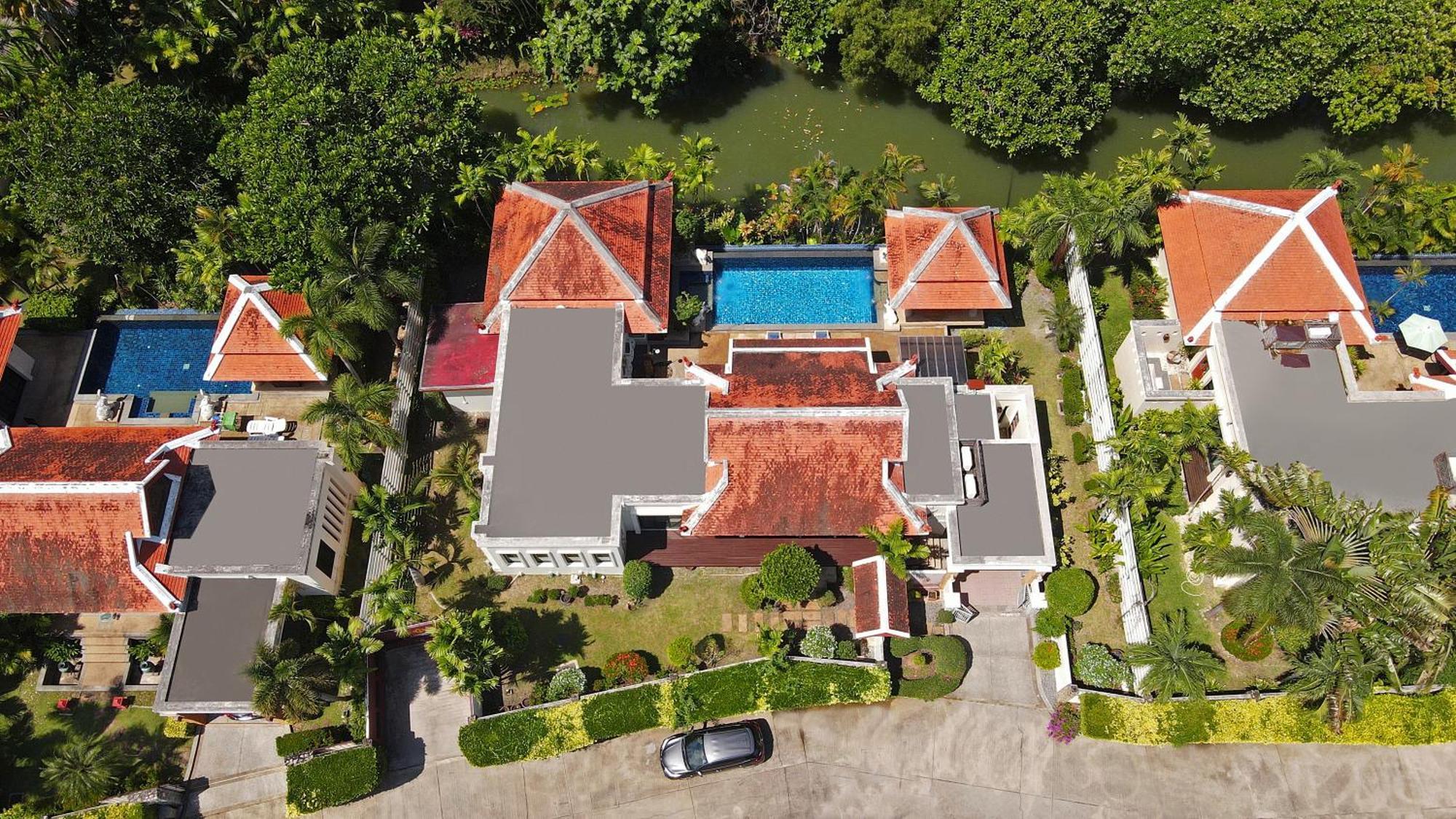 Tropical Living At 3br Pool Bianca, Baan Bua Luxury Estate, Nai Harn Villa Rawai