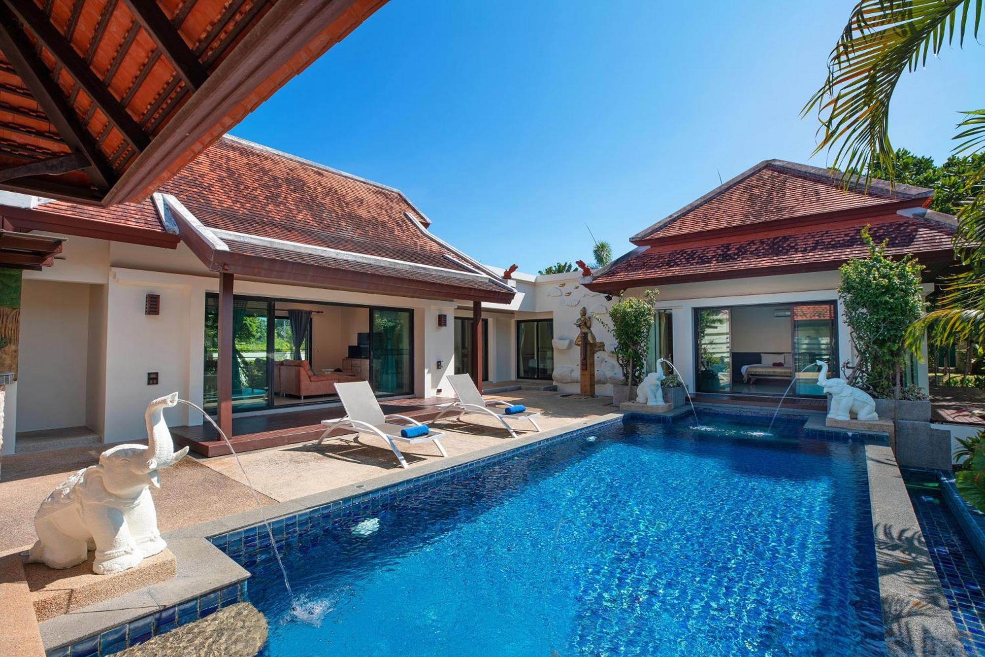 Villa Tropical Living At 3br Pool Bianca, Baan Bua Luxury Estate, Nai Harn *