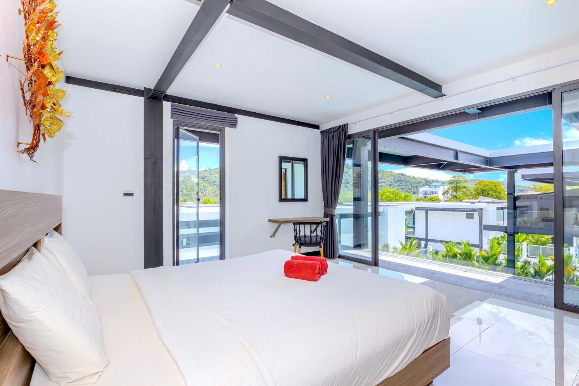 Loft-style Hyper Modern 4br Sunset Garden 6 With 12x5m Salt Pool Villa Ban Saiyuan