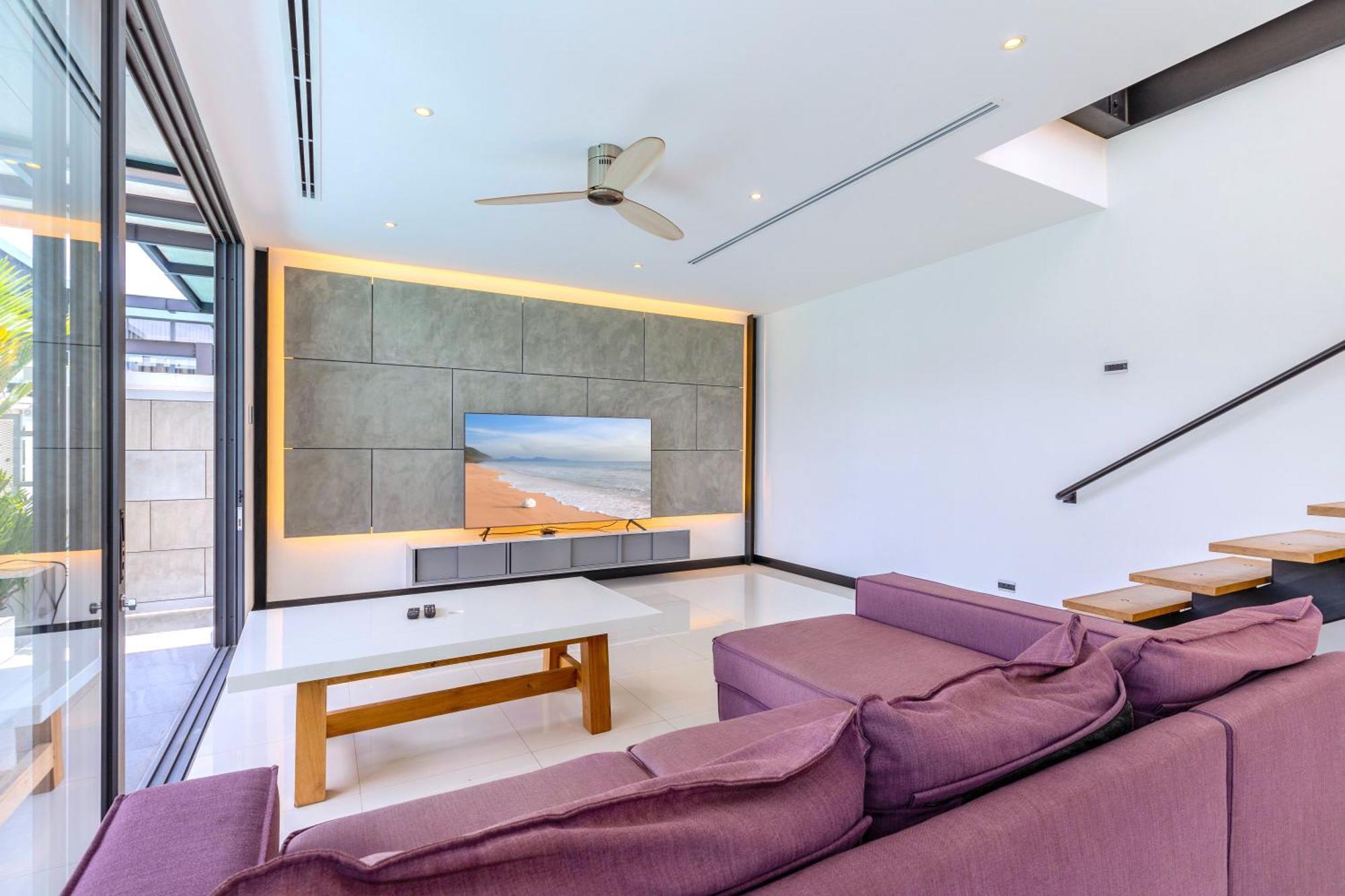 Loft-style Hyper Modern 4br Sunset Garden 6 With 12x5m Salt Pool Villa Ban Saiyuan