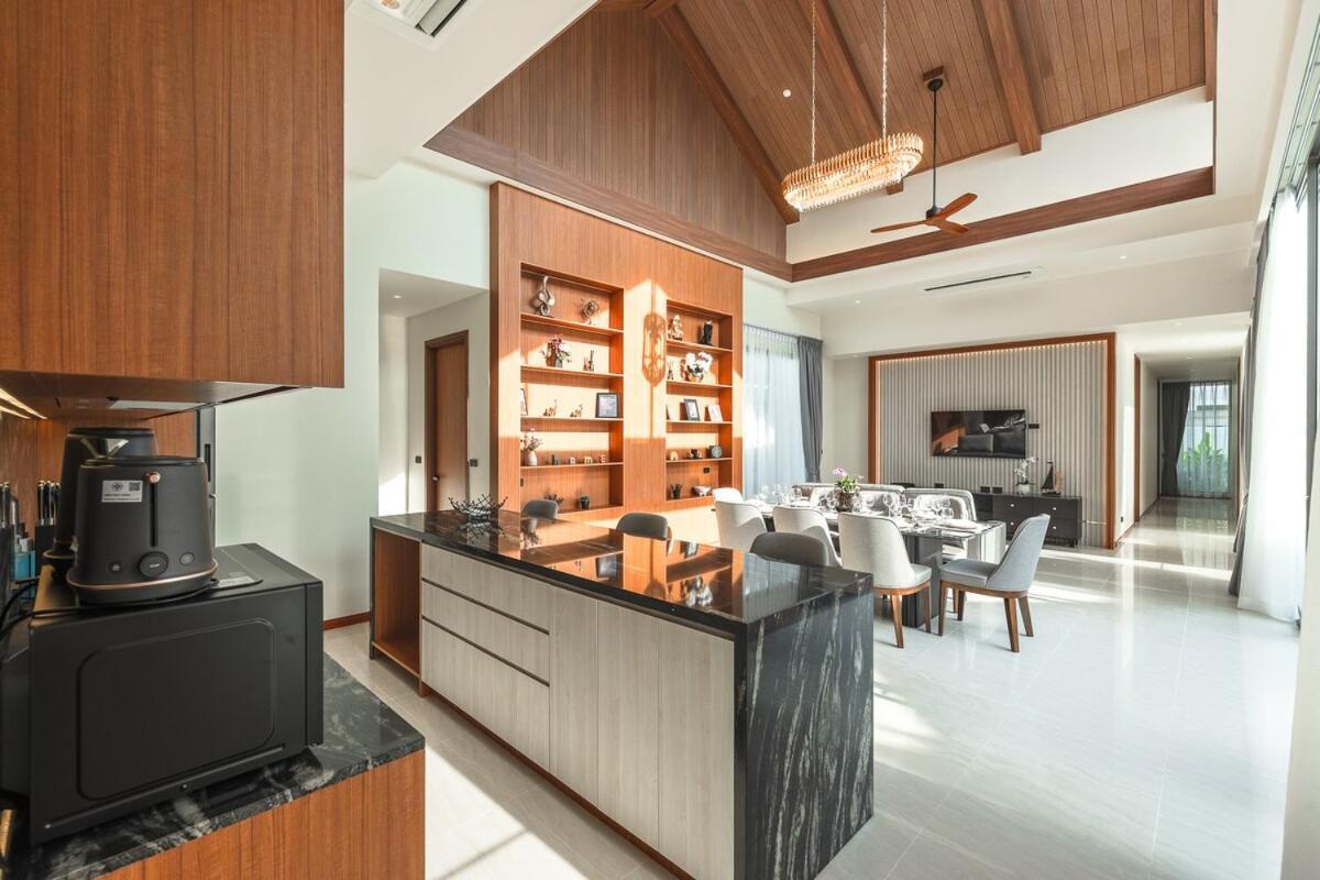 V186 Quiet Glamour Oasis 4br Poolside Sanctuary Villa Thalang