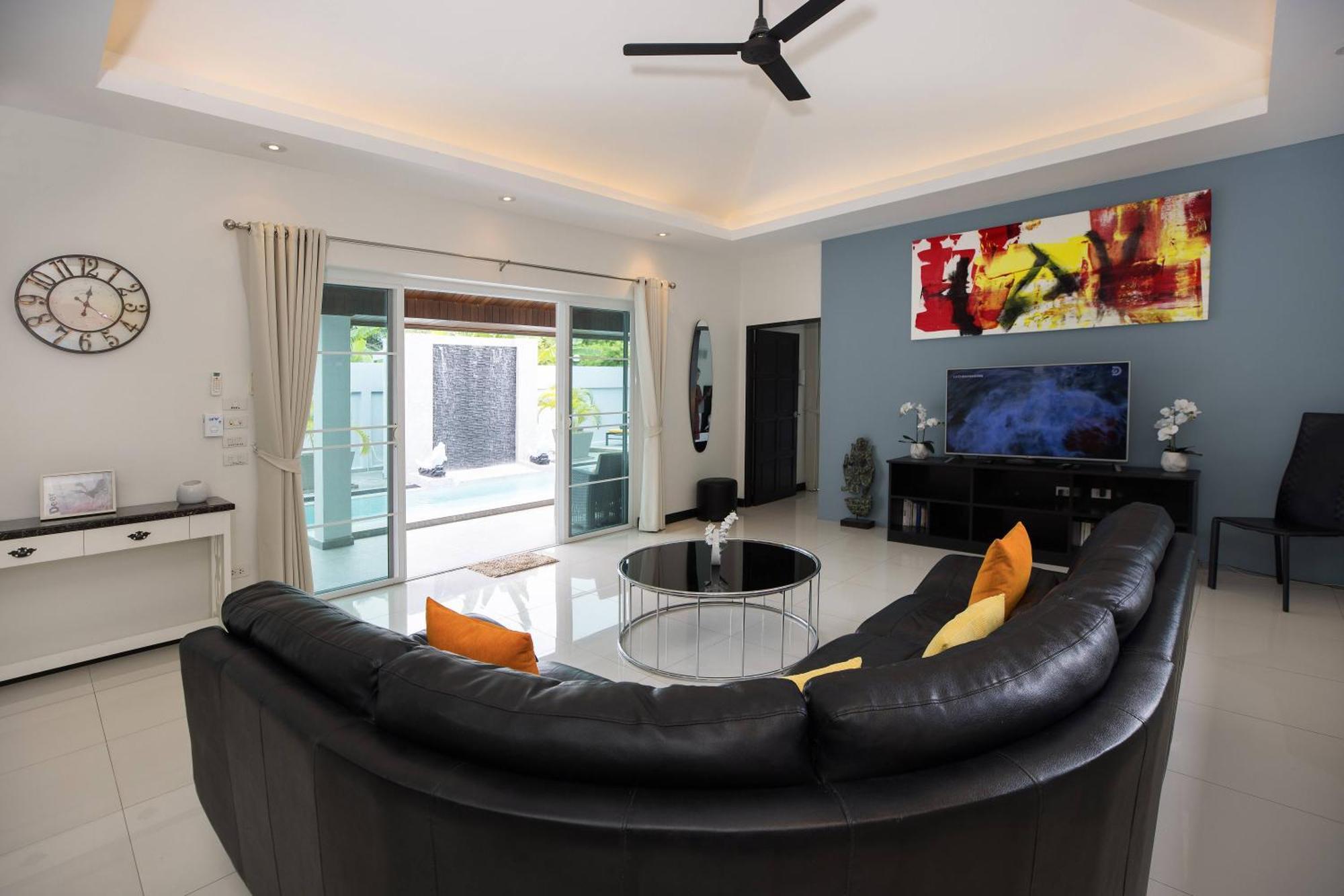 3br Marine With Private Pool, Waterfalls In Naiharn Villa