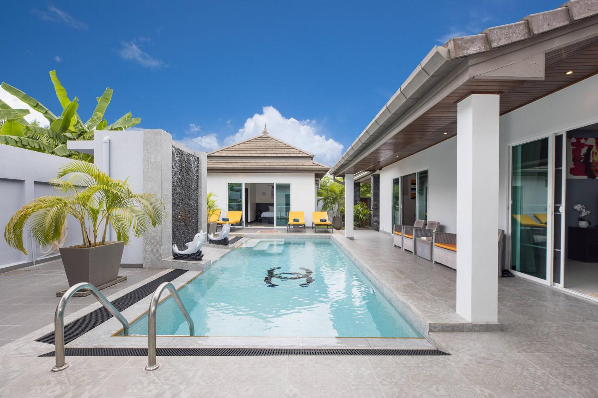 Villa 3br Marine With Private Pool, Waterfalls In Naiharn