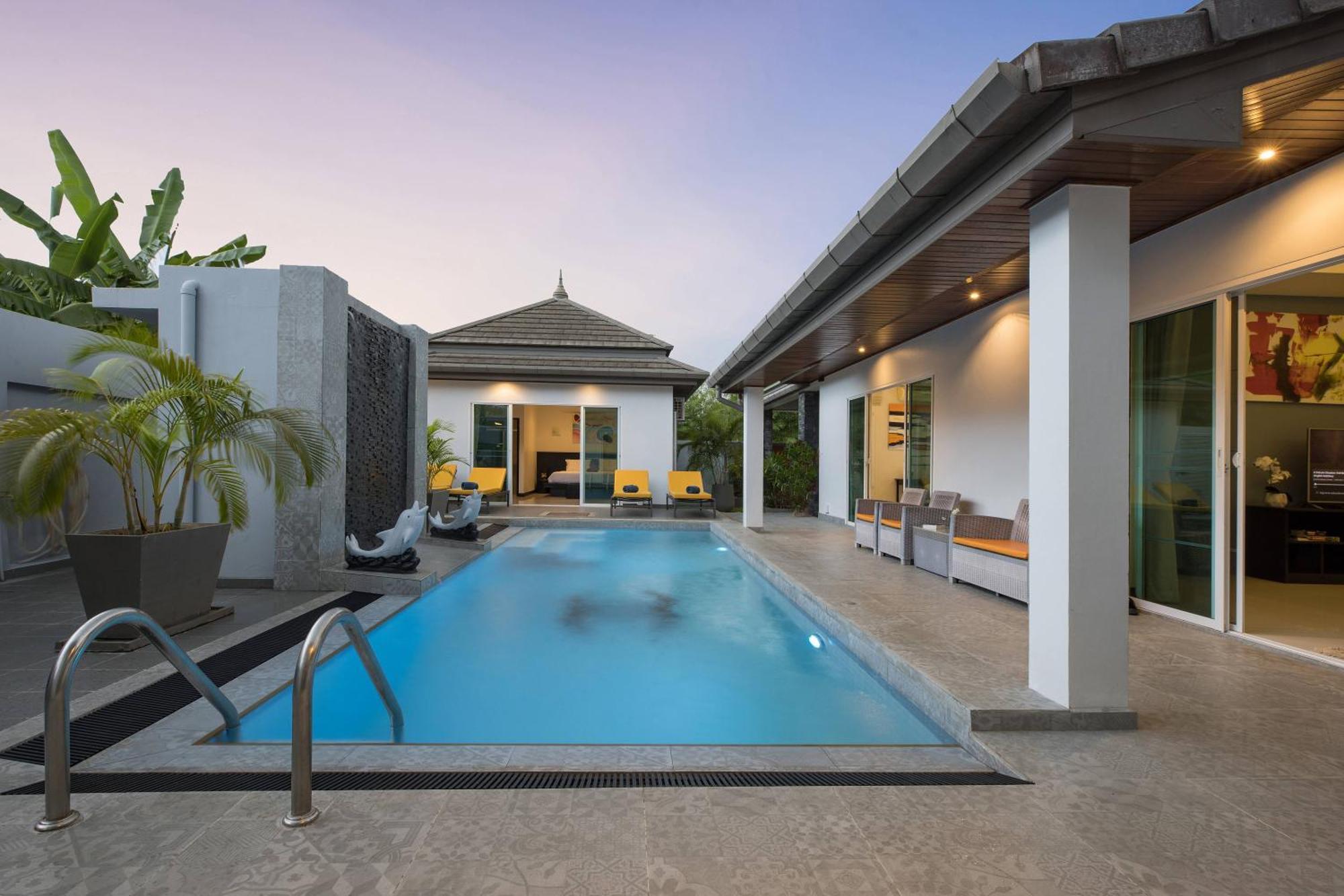 3br Marine With Private Pool, Waterfalls In Naiharn Villa