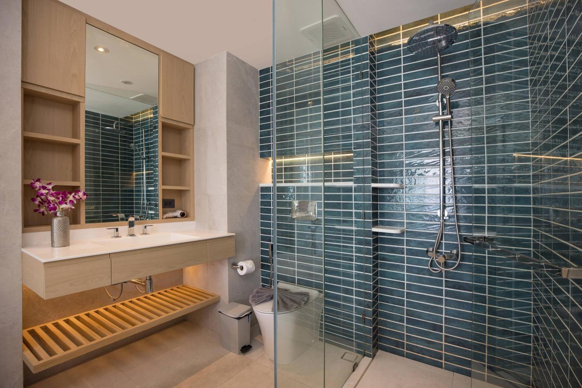 Chic Design & Full Seaview 2br 16c, Near Apartment