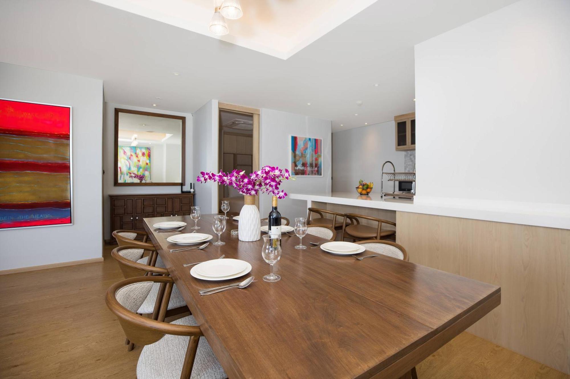 Apartment Chic Design & Full Seaview 2br 16c, Near