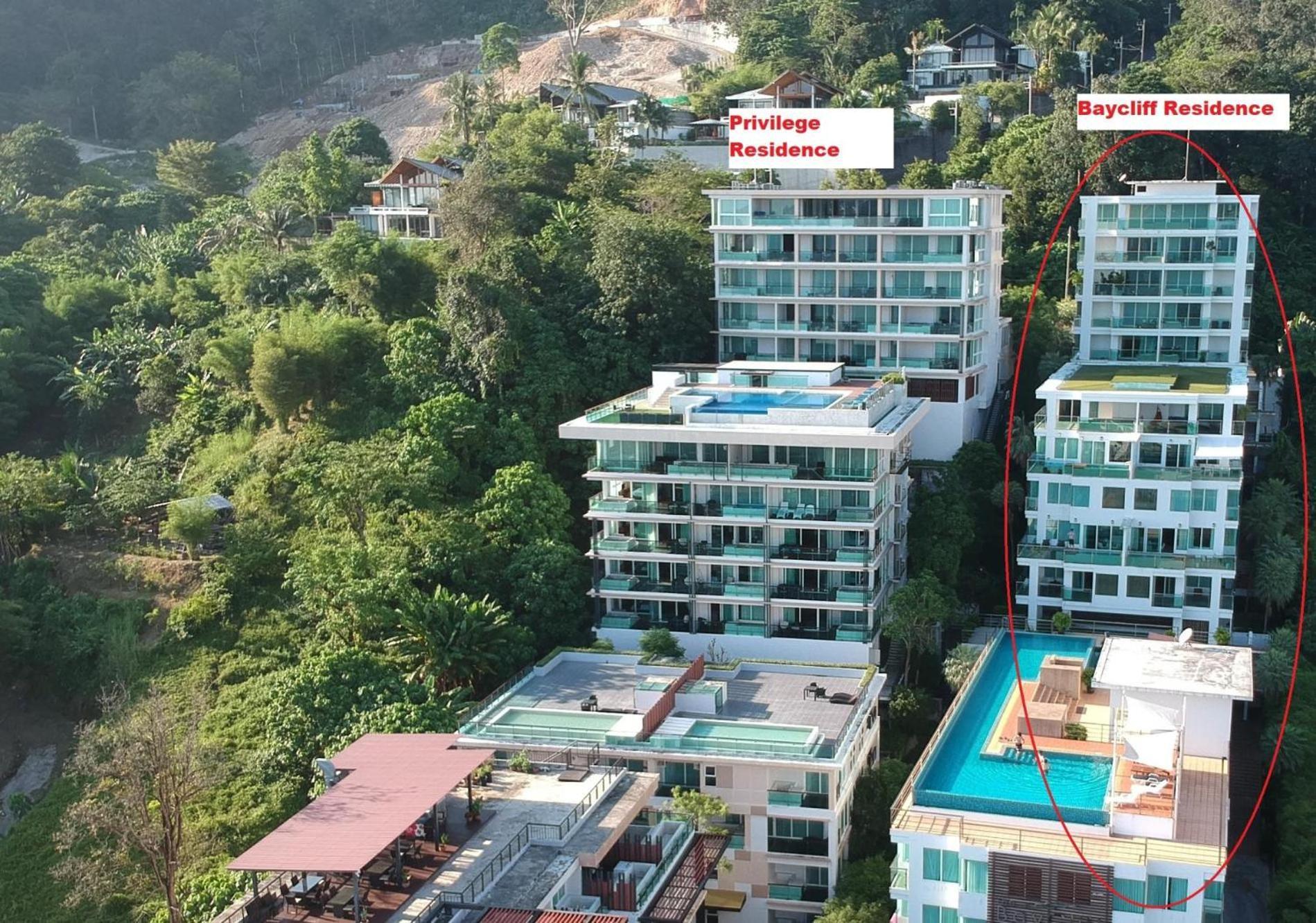 Apartment Private Sea View With Jacuzzi At Baycliff Patong