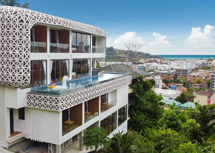 Bird Nest Villa Patong Beach Sea View+Gym+Sauna+Party Room