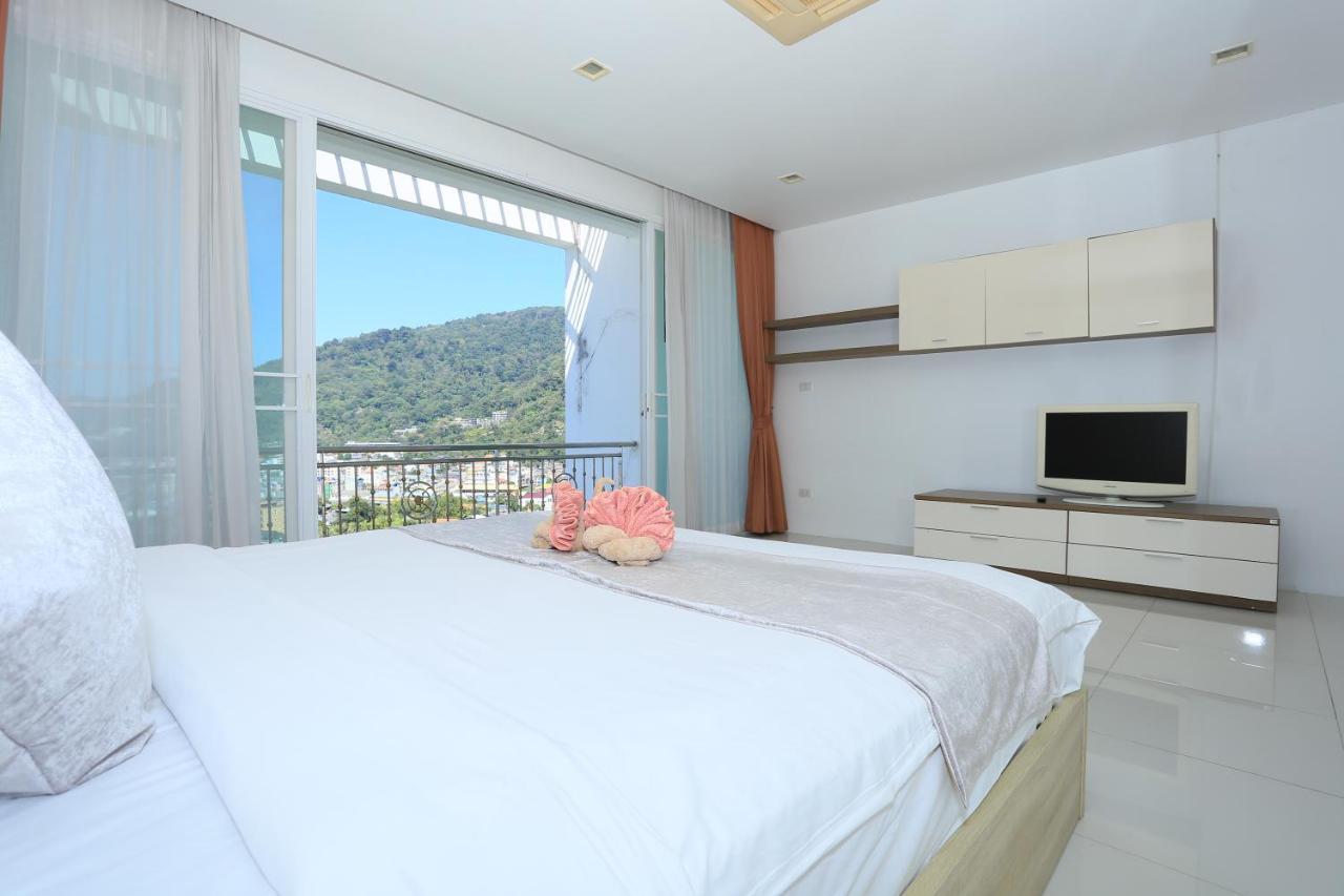 Villa Seaview 芭东海景3卧别墅 5分钟到江西冷 4bdr Pool