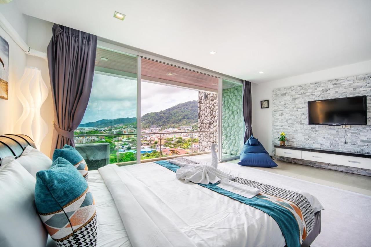 芭东villa1三卧双海景泳池别墅中英泰三文管家 Villa Patong
