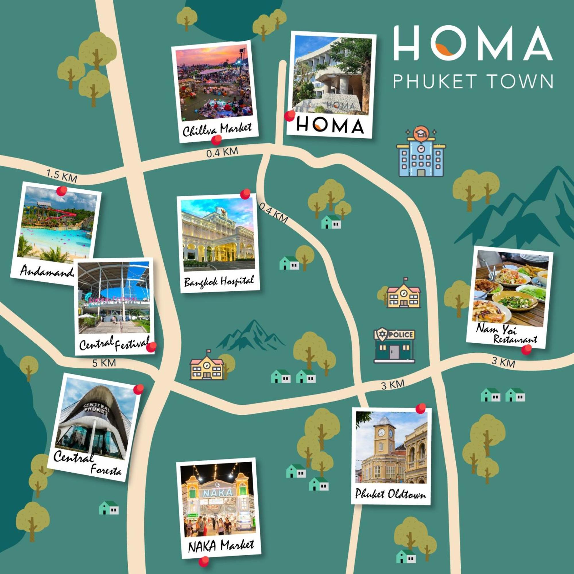 Hotel Homa Town Phuket