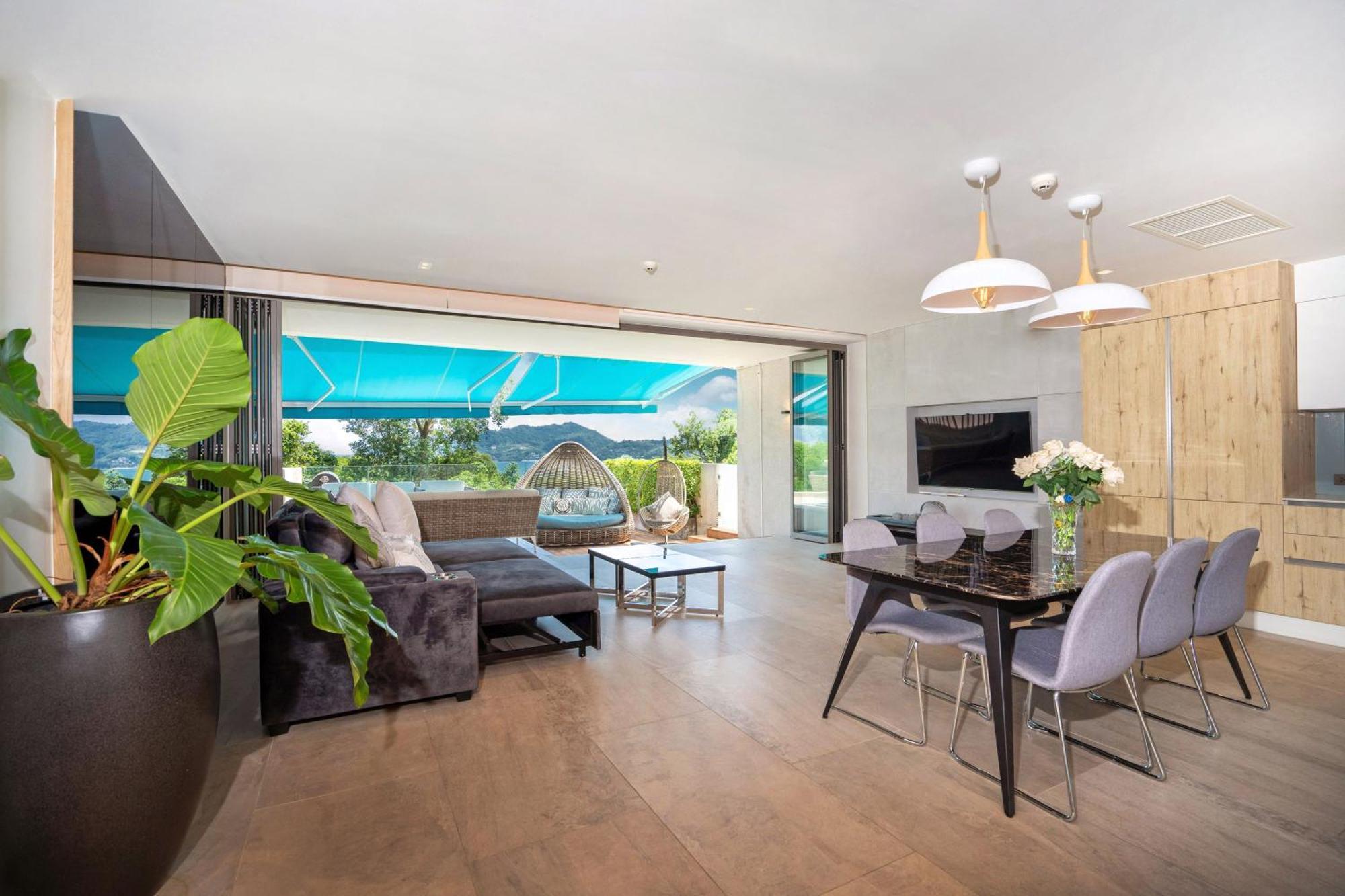 Sea View 2br Duplex In The Bluepoint 88 Near And Paradise Beach * Patong
