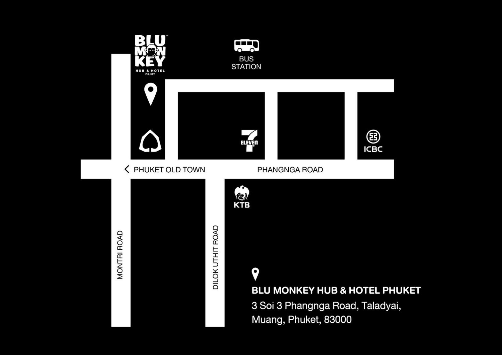 Blu Monkey Hub And Town- Free Day Coworking Space 4* Phuket