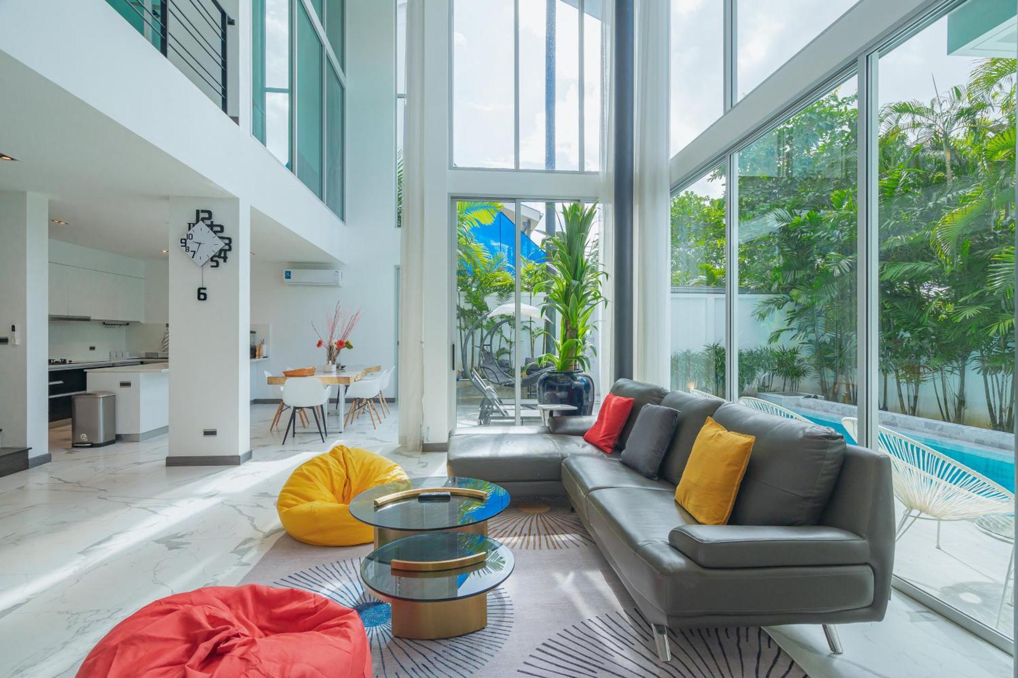 Spacious 3br Pool At Grand View In Bangtao Villa *