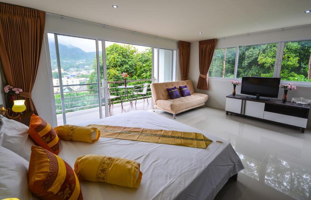 Phuketbnbdotcom, Poolmountainveiws, Large Balcony Apartment Patong