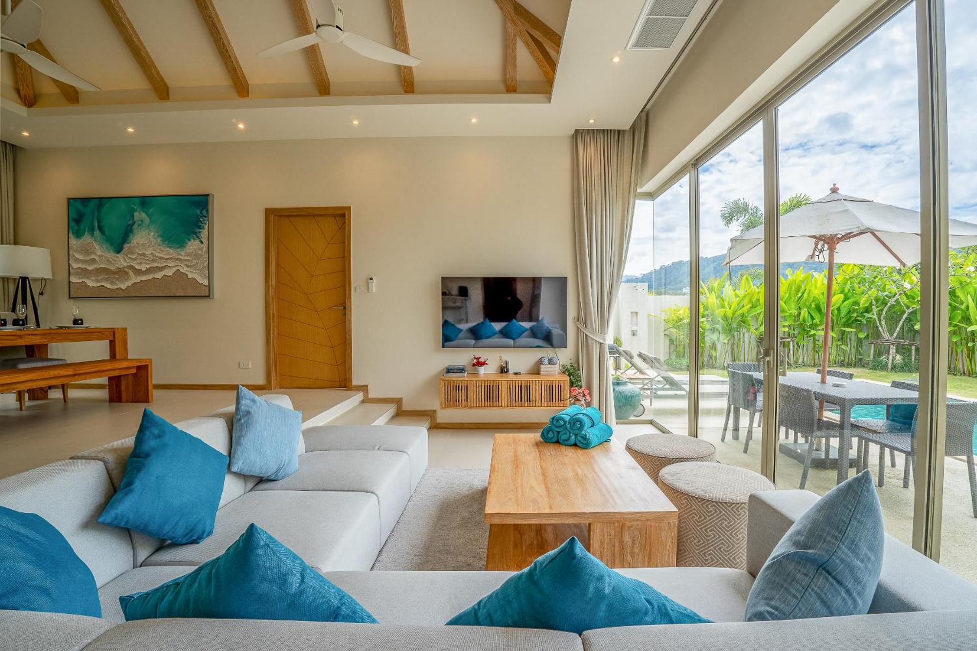Villa Casa Azure 19 - Brand New With Private Pool And Gym With 24-7 Security - Just 15 Min To Bangtao & Boat Avenue *