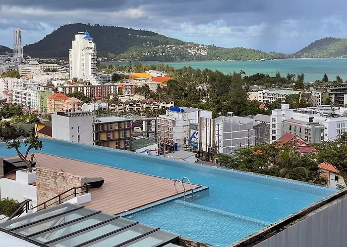 Bliss Patong - 2Br Sea View Condo - Roof Top Pool