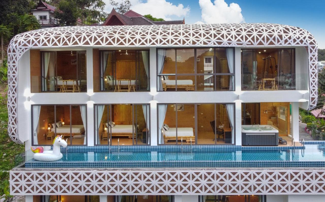 Villa Bird Nest Beach Sea View+gym+sauna+party Patong