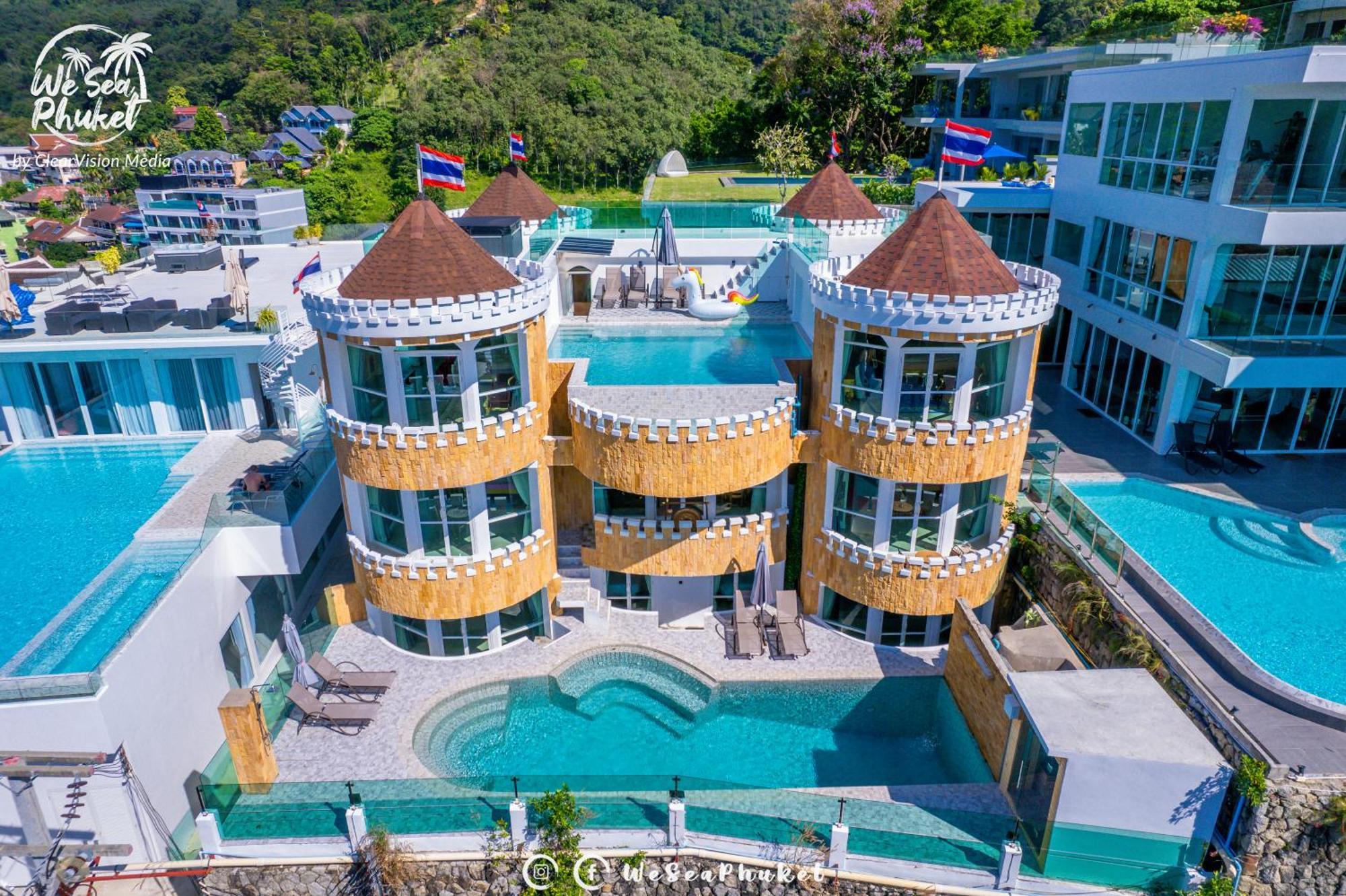 Hotel Castle Amazing Private Pool In Great Location Of